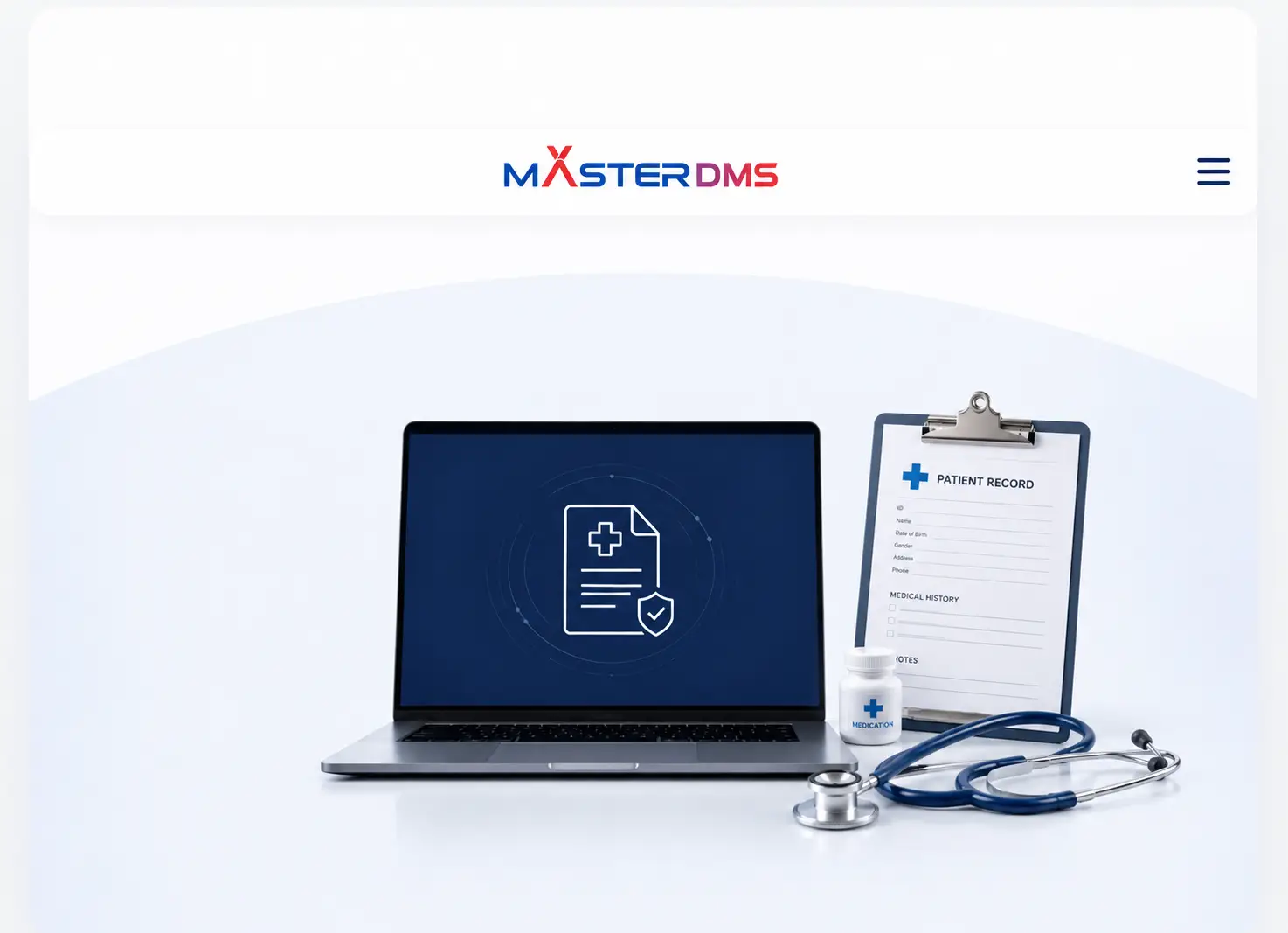 Sistem manajemen dokumen healthcare MasterDMS